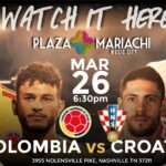 Colombia vs Croatia Watch Party