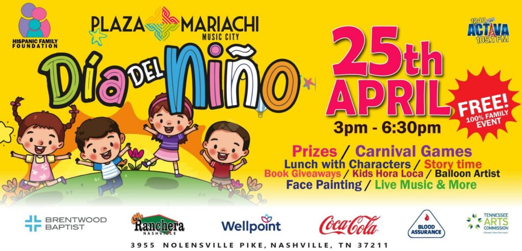 DIA DEL NIÑO - FREE Kids Party