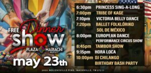 Free dinner show