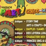 free kids party at plaza mariachi
