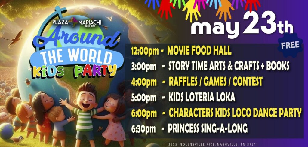 FREE Around the World Kids Party