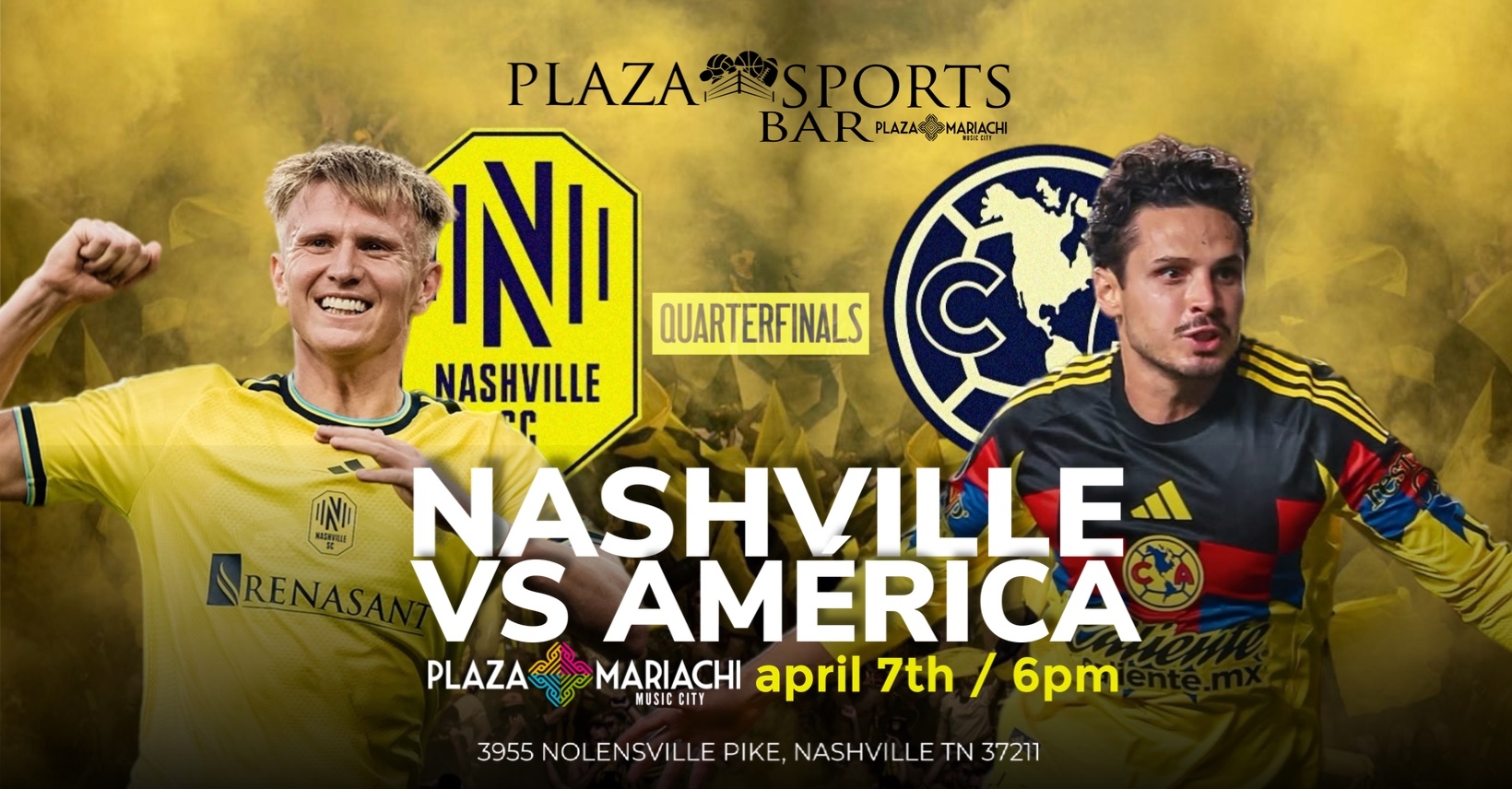 NASHVILLE SC vs CLUB AMÉRICA Watch Party