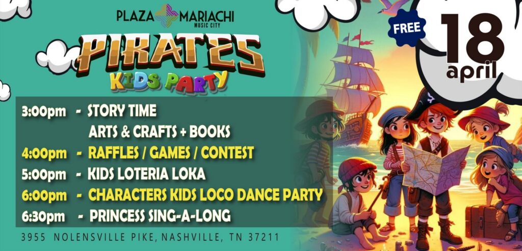 FREE Pirates Kids Party!