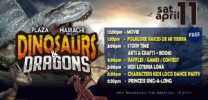 FREE Dinosaurs & Dragons Kids Party