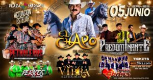 CONCIERTO: EL CHAPO DE SINALOA Y MAS!