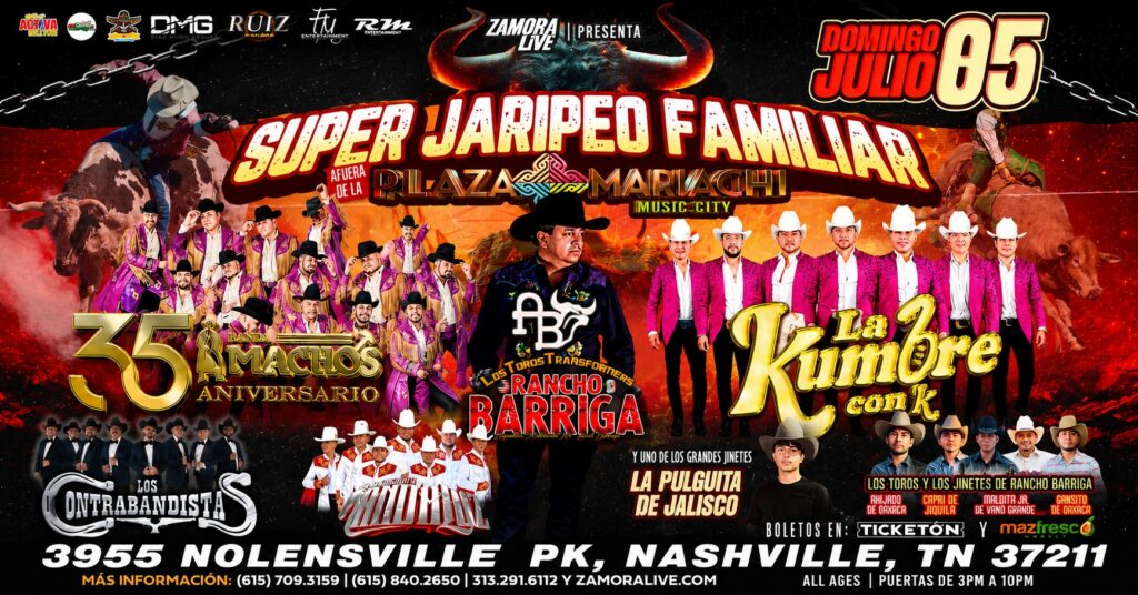 Concierto: SUPER JARIPEO FAMILIAR