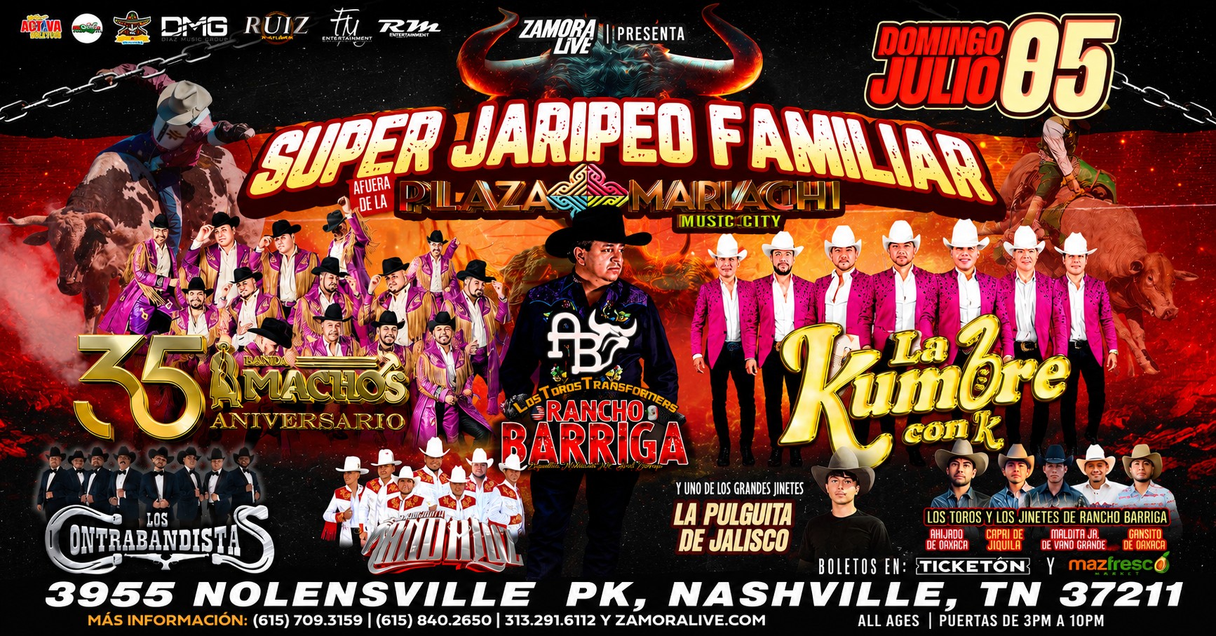 Concierto: SUPER JARIPEO FAMILIAR