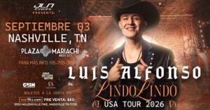 Concierto: Luis Alfonso — “Lindo Lindo” USA Tour 2026