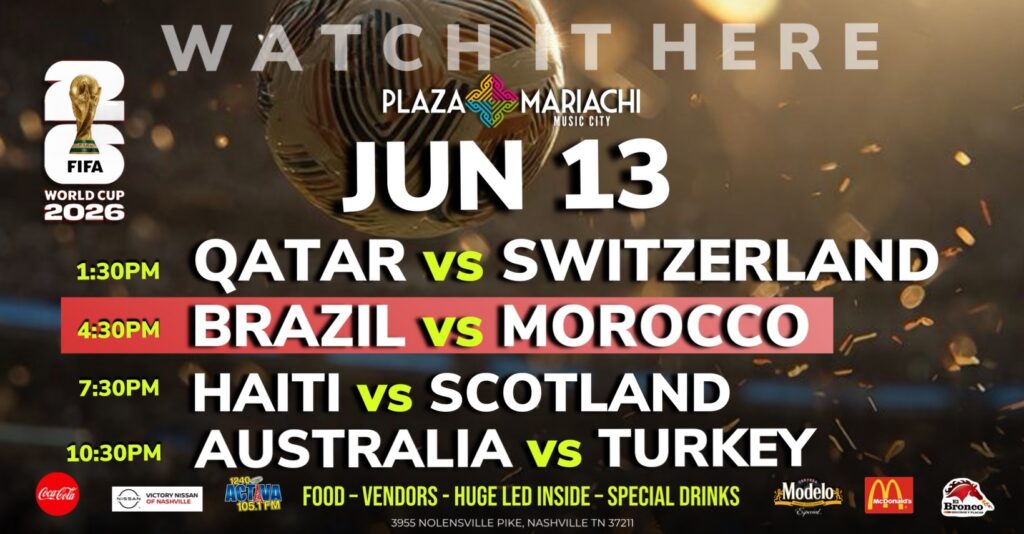 Brazil vs Morocco Watch Party Nashville