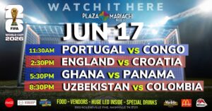 Colombia vs Uzbekistan World Cup Watch Party Nashville