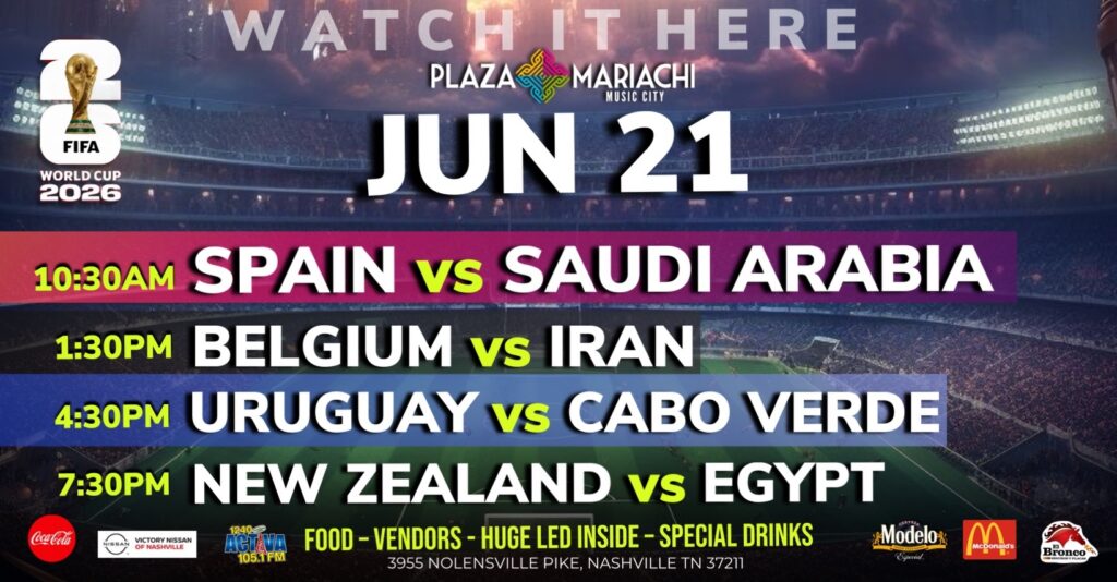 Uruguay vs Cabo Verde World Cup Watch Party Nashville