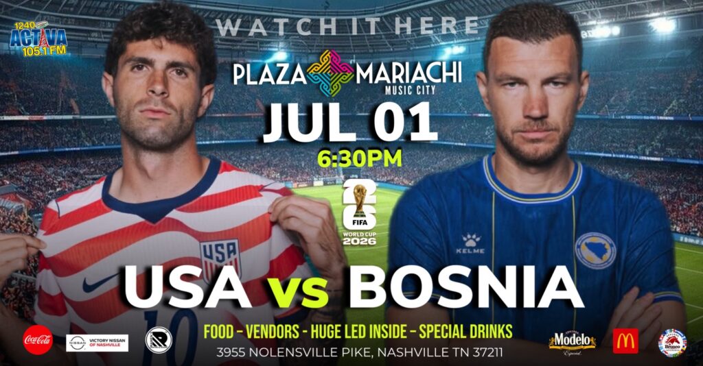 USA vs Bosnia World Cup Watch Party Nashville