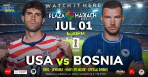 USA vs Bosnia World Cup Watch Party Nashville
