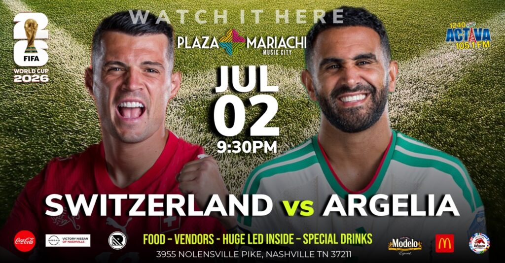 Switzerland vs Algeria World Cup Watch Party Nashville