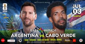 Argentina vs Cabo Verde World Cup Watch Party Nashville