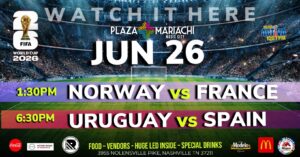 Spain vs Uruguay World Cup Watch Party Nashville