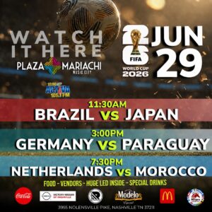 Brazil vs Japan World Cup Watch Party Nasvhille