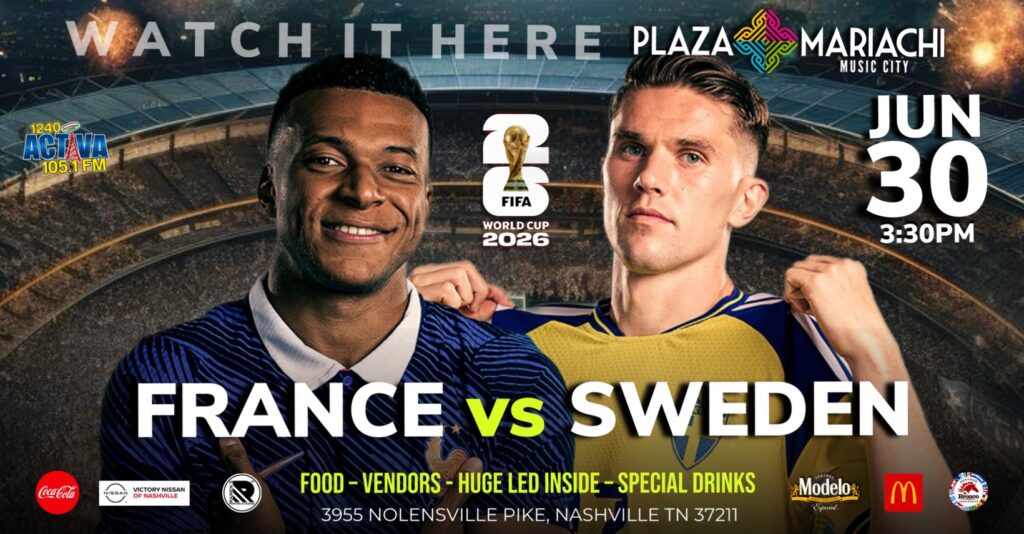 France vs Sweden World Cup Watch Party Nashville