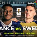 France vs Sweden World Cup Watch Party Nashville