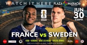 France vs Sweden World Cup Watch Party Nashville