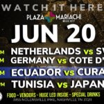 Ecuador vs Curaçao World Cup Watch Party Nashville