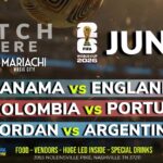 Colombia vs Portugal World Cup Watch Party Nashville