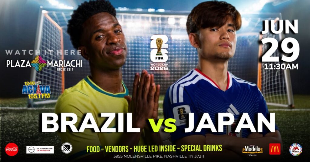 Brazil vs Japan World Cup Watch Party