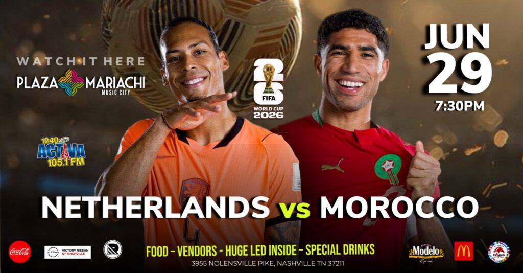 Netherlands vs Morocco World Cup Watch Party Nashville