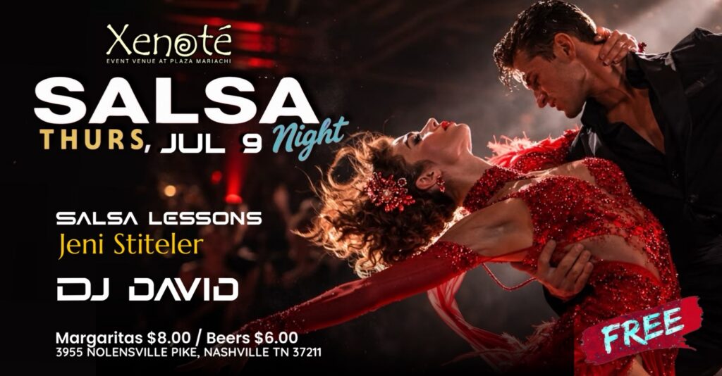 Free Salsa Lessons & Open Dance Floor - Salsa Night
