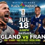 England vs France World Cup 3rd Place Watch Party Nashville