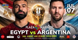 Argentina vs Egypt World Cup Watch Party Nashville