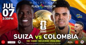 Switzerland vs Colombia World Cup Watch Party Nashville