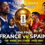 France vs Spain World Cup Watch Party Nashville