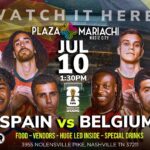 Spain vs Belgium World Cup Watch Party Nashville