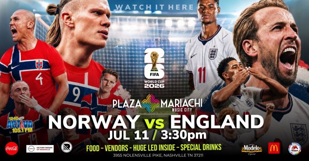 Norway vs England World Cup Watch Party Nashville