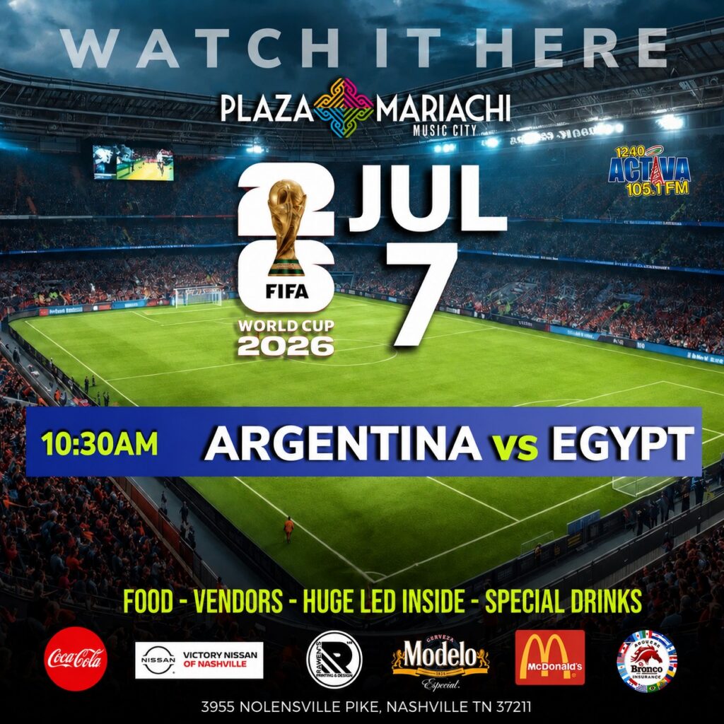 Argentina vs Egypt World Cup Watch Party Nashville
