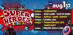 FREE Super Heroes Kids Party