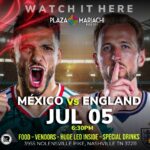 Mexico vs England World Cup Watch Party Nashville