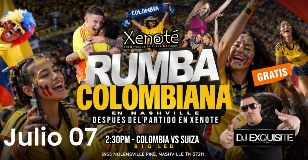 RUMBA COLOMBIANA: World Cup After Party