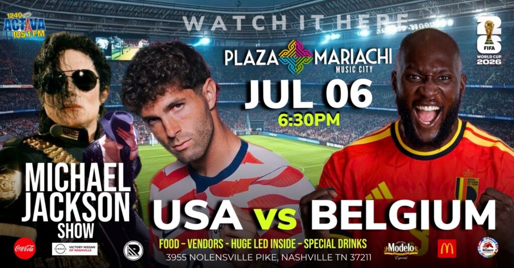 USA vs Belgium World Cup Watch Party Nashville