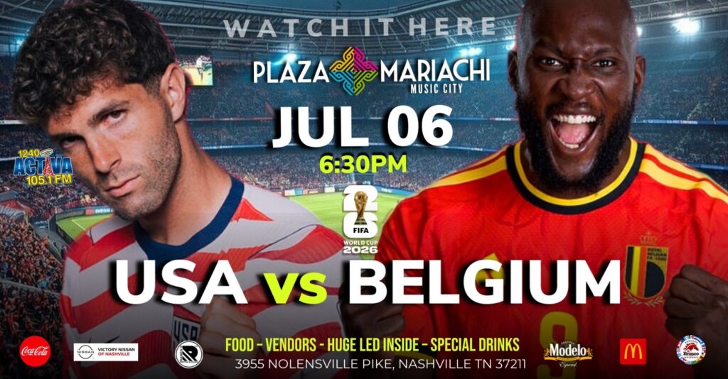 USA vs Belgium World Cup Watch Party Nashville