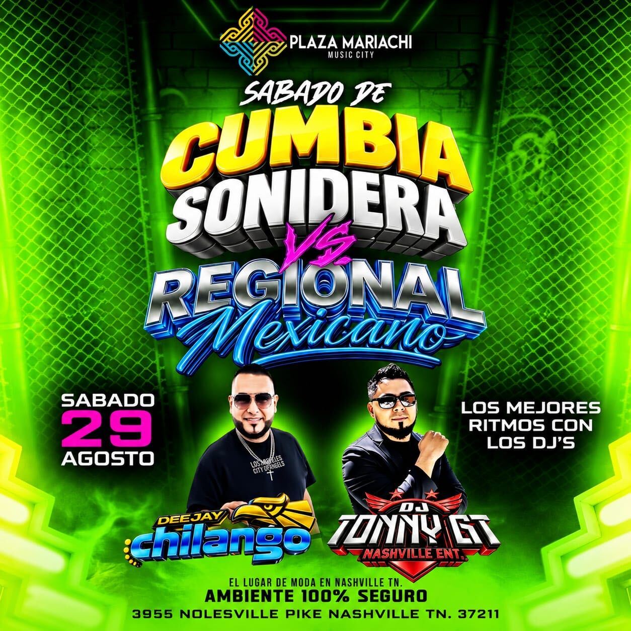 Cumbia Sonidera vs Regional Mexicano