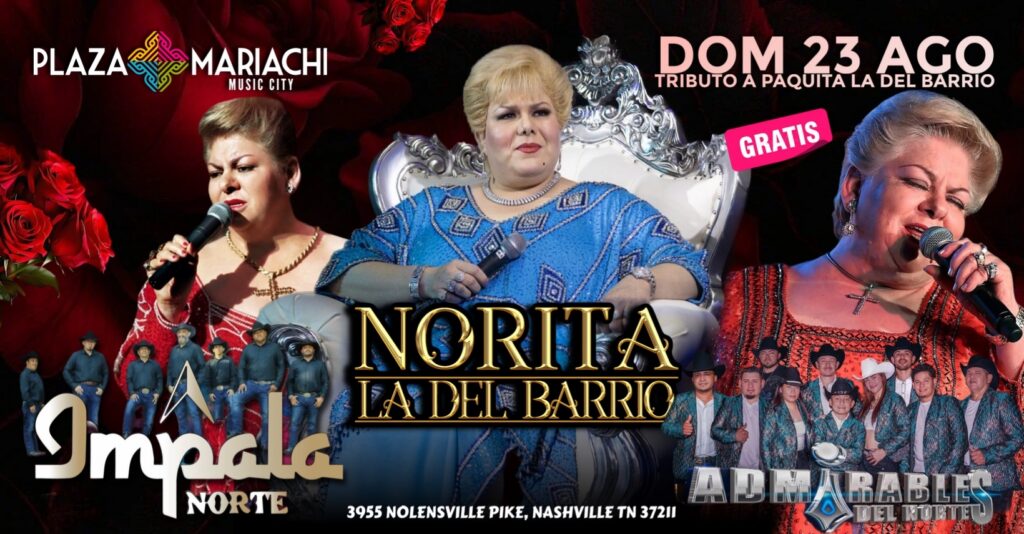 Paquita La Del Barrio Tribute