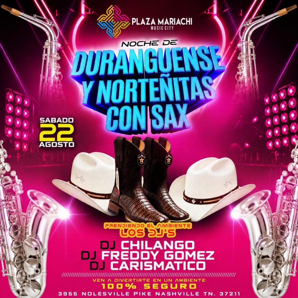 Noche de Duranguense y Norteñitas con Sax