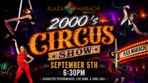FREE 2000s Themed Circus Show