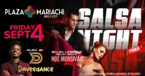 Free Salsa Lessons & Open Dance Floor