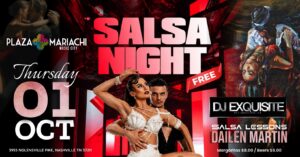 Free Salsa Lessons & Open Dance Floor - Salsa Night