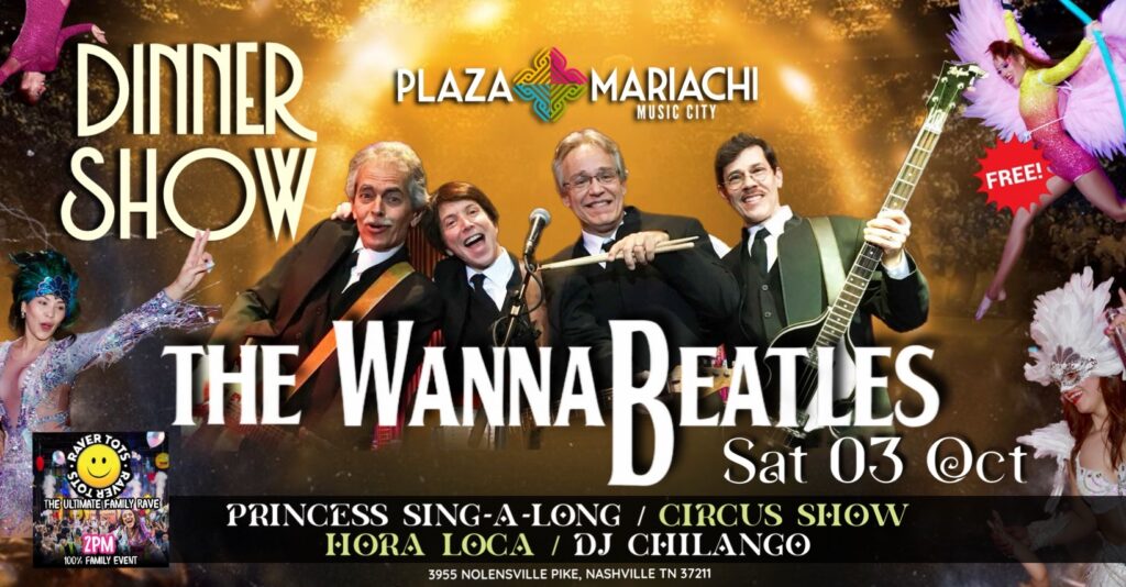 FREE Dinner Show – The WannaBeatles, Circus Show & More!
