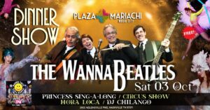 FREE Dinner Show – The WannaBeatles, Circus Show & More!