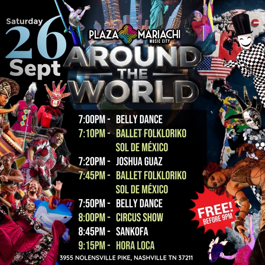 Free Around the world dinner show